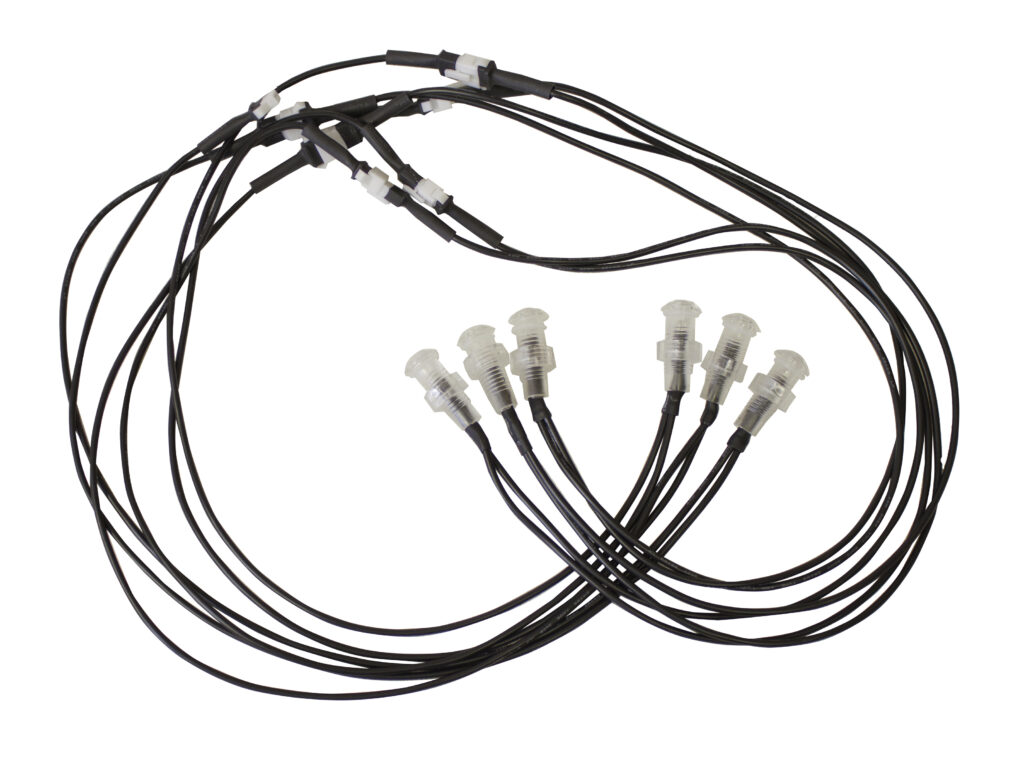 Pakiet oświetlenia LED RGB 0,1W x 6 szt, SD6200