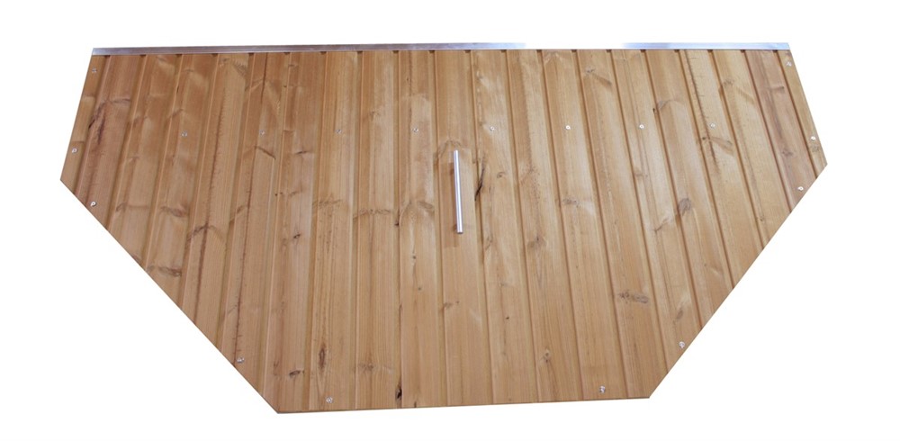 Pokrywa drewniana do wanien Ø150/Thermowood